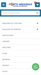 Mobile Screenshot of maquinadecosturas.com.br